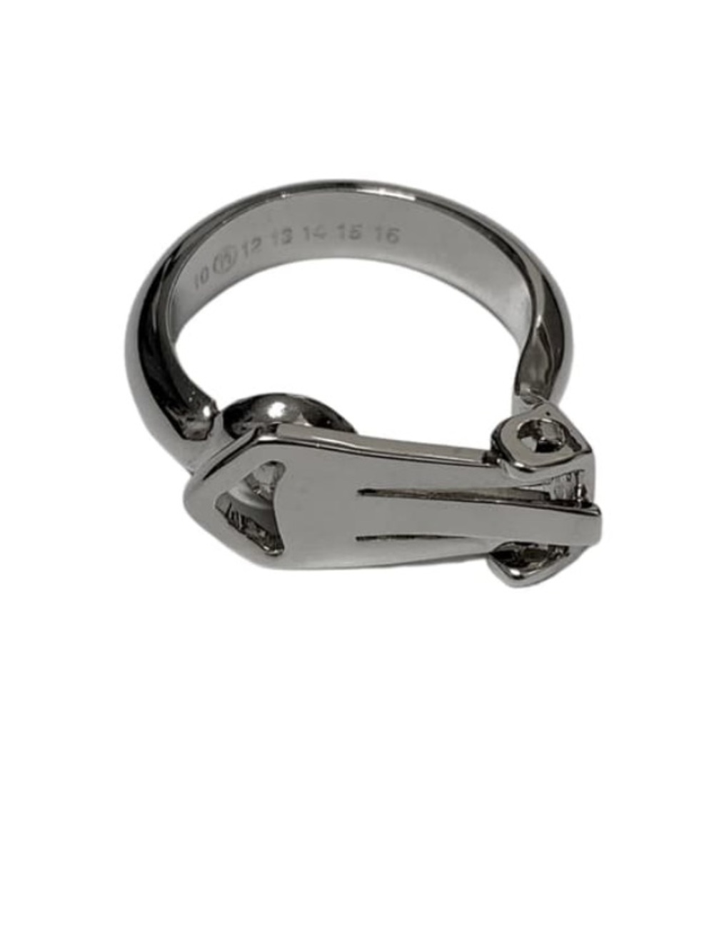 Mason Margiela Silver Numeric Ring